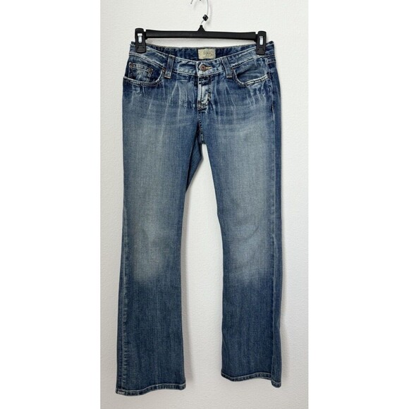 Buckle BKE Women's Low Rise Bootcut Jeans Western Denim Y2K Medium Wash 29 - Picture 1 of 10